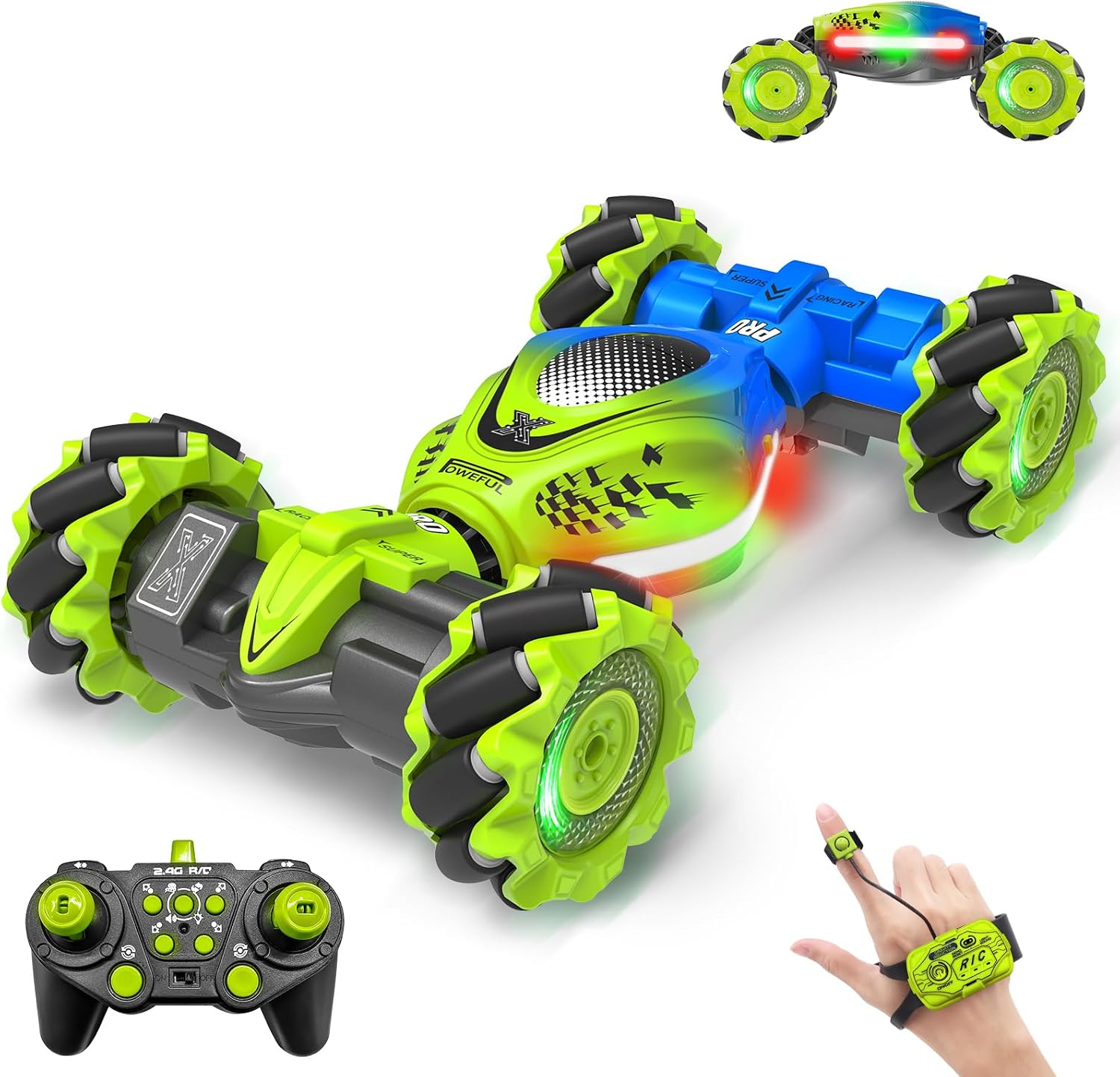 Fosgoit 手勢感應 RC 特技車，適合男孩和女孩的遙控車