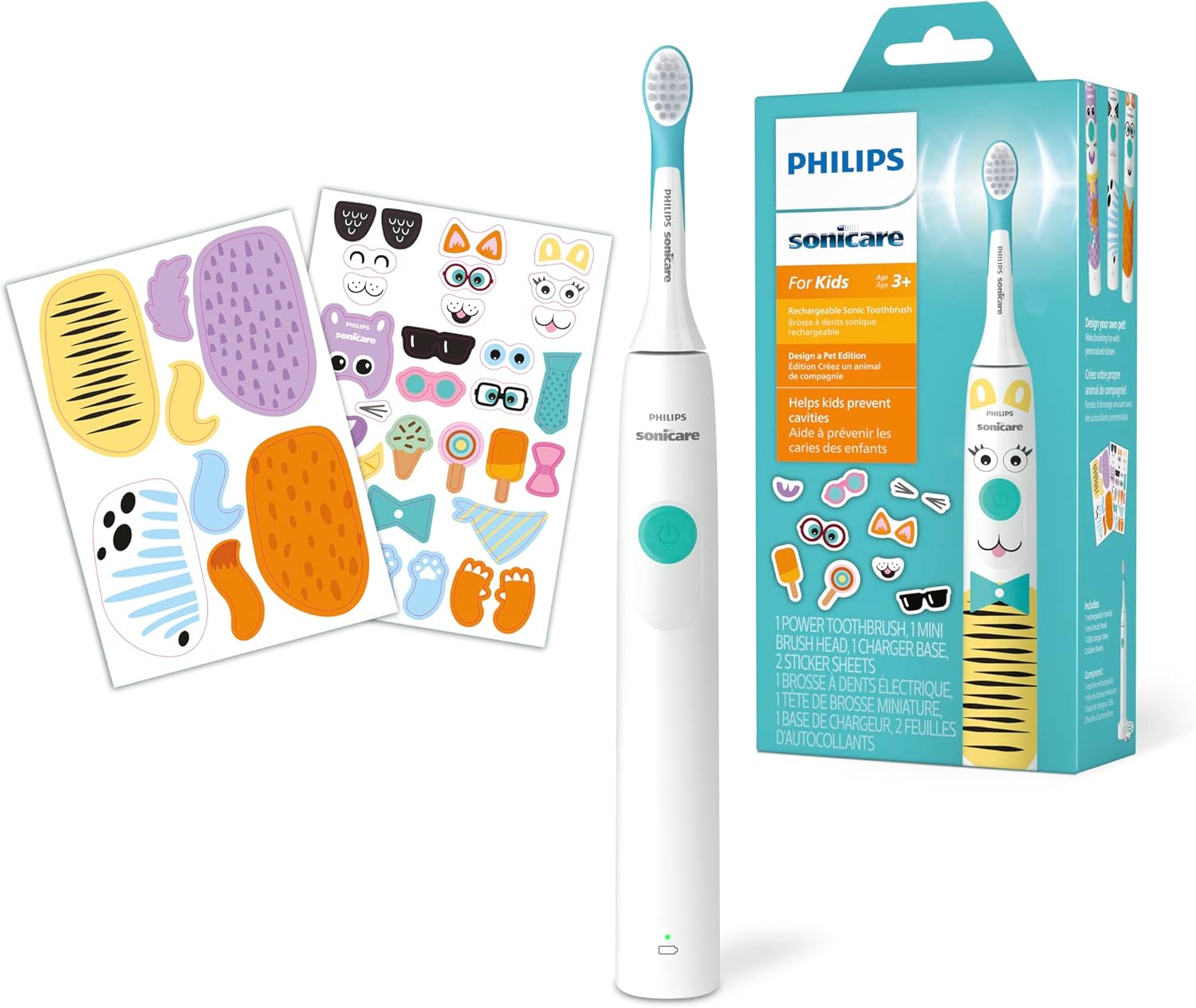 Philips Sonicare 兒童電動牙刷，設計寵物版