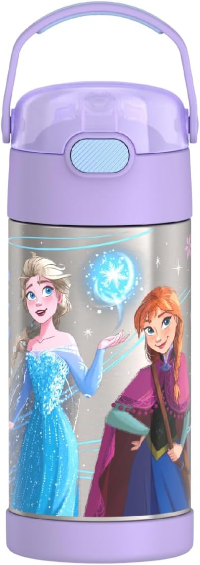 THERMOS FUNTAINER 水瓶帶吸管，12 盎司，冷凍 2
