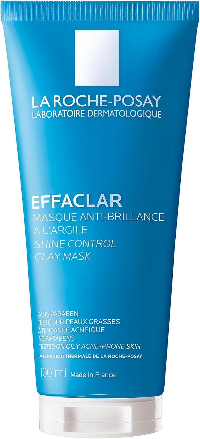La Roche-Posay Effaclar 黏土面膜適合油性肌膚，3.4 盎司