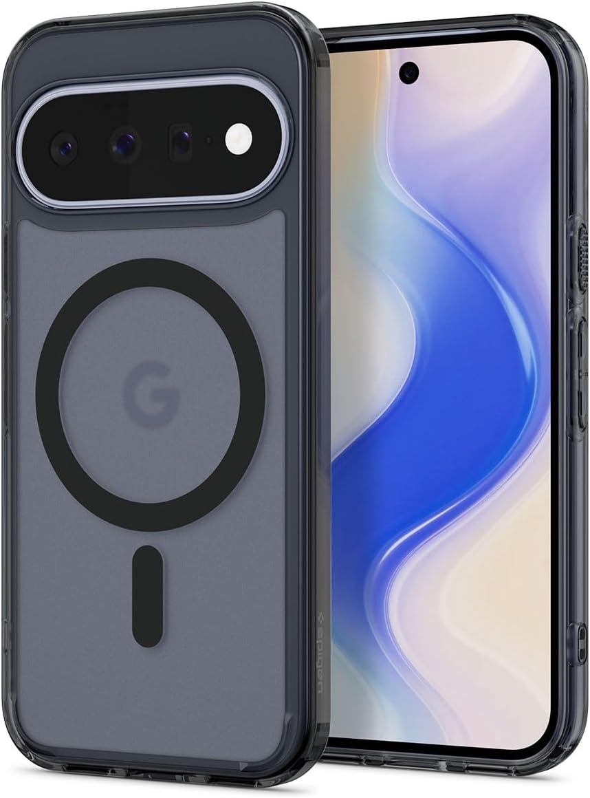 Spigen 【Magsafe対応・米軍MIL規格】 for Pixel 11 ケース ウルトラ・ハイブリッド・マグフィット (フロスト・ブラック)