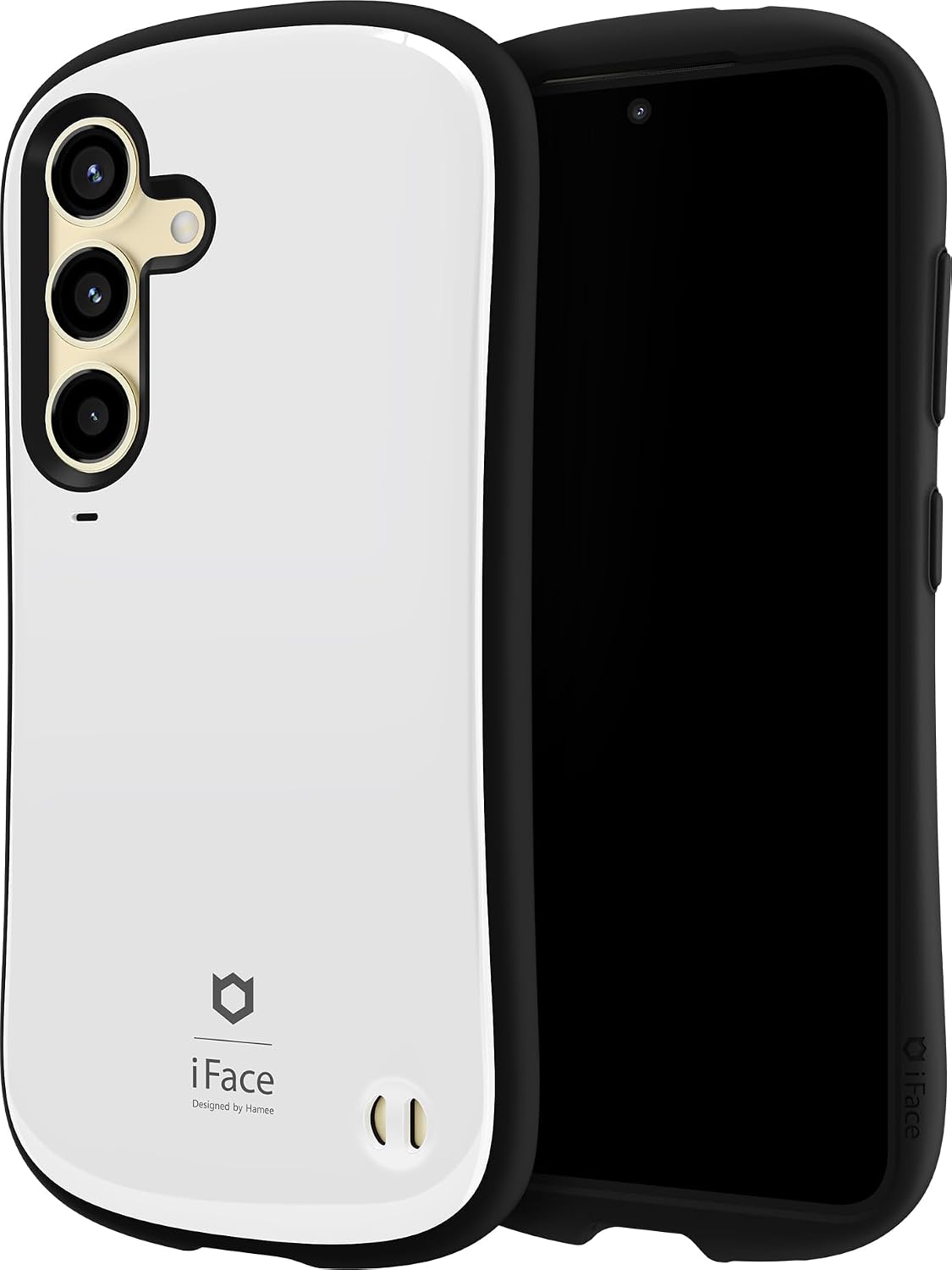 iFace First Class 手機殼 [相容於 Galaxy S24] - 可愛防震雙層 [硬殼帶緩衝墊] 重型保護手機殼 [經過跌落測試] - 白色