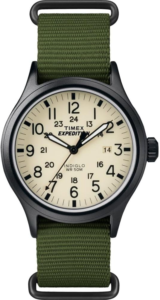 Timex 男士 Expedition Scout 40 毫米手錶