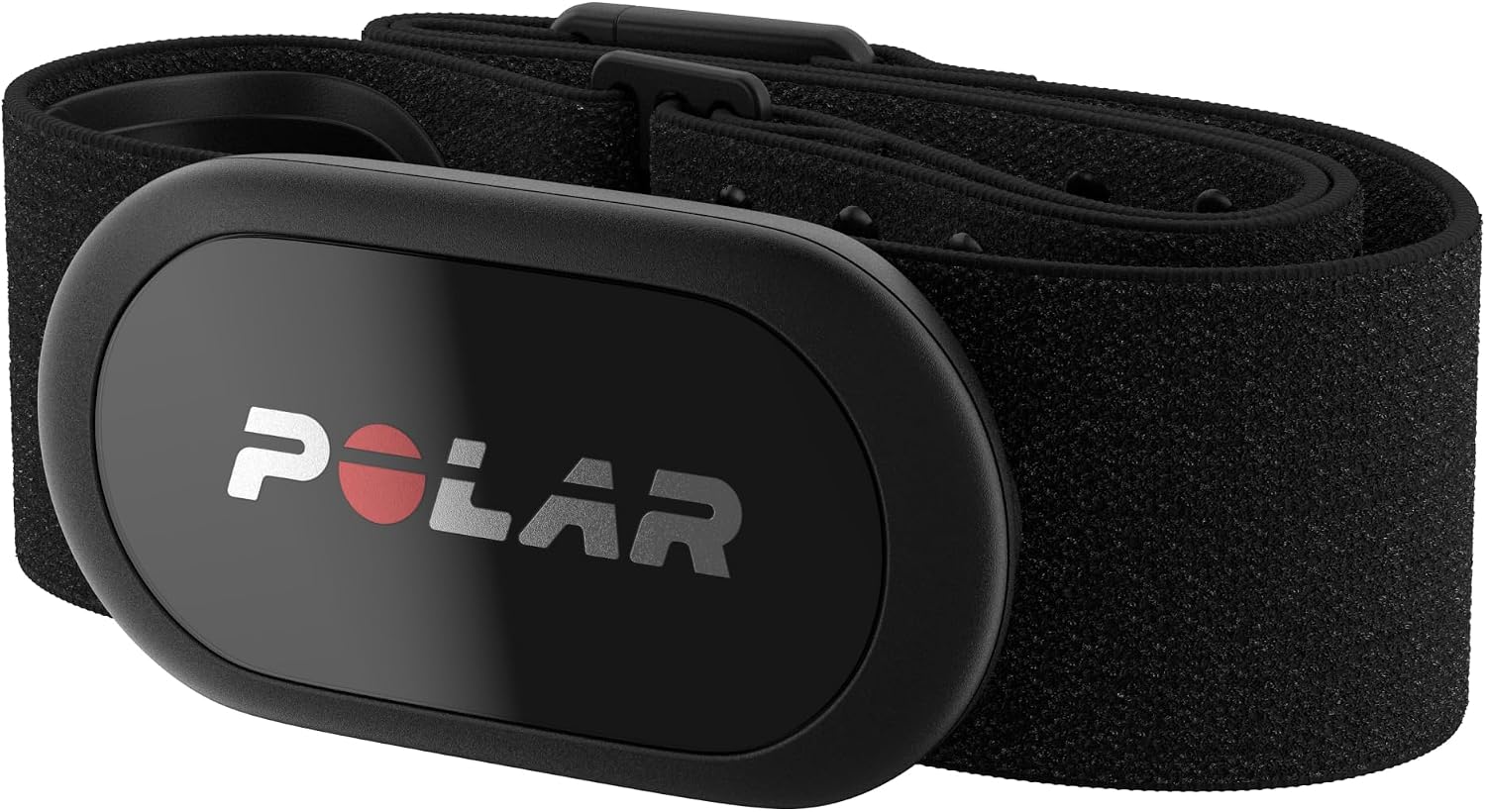 Polar H10 心率感測器男女通用 ANT+ 藍牙 ECG 防水心率感測器附胸帶，黑色，M-XXL