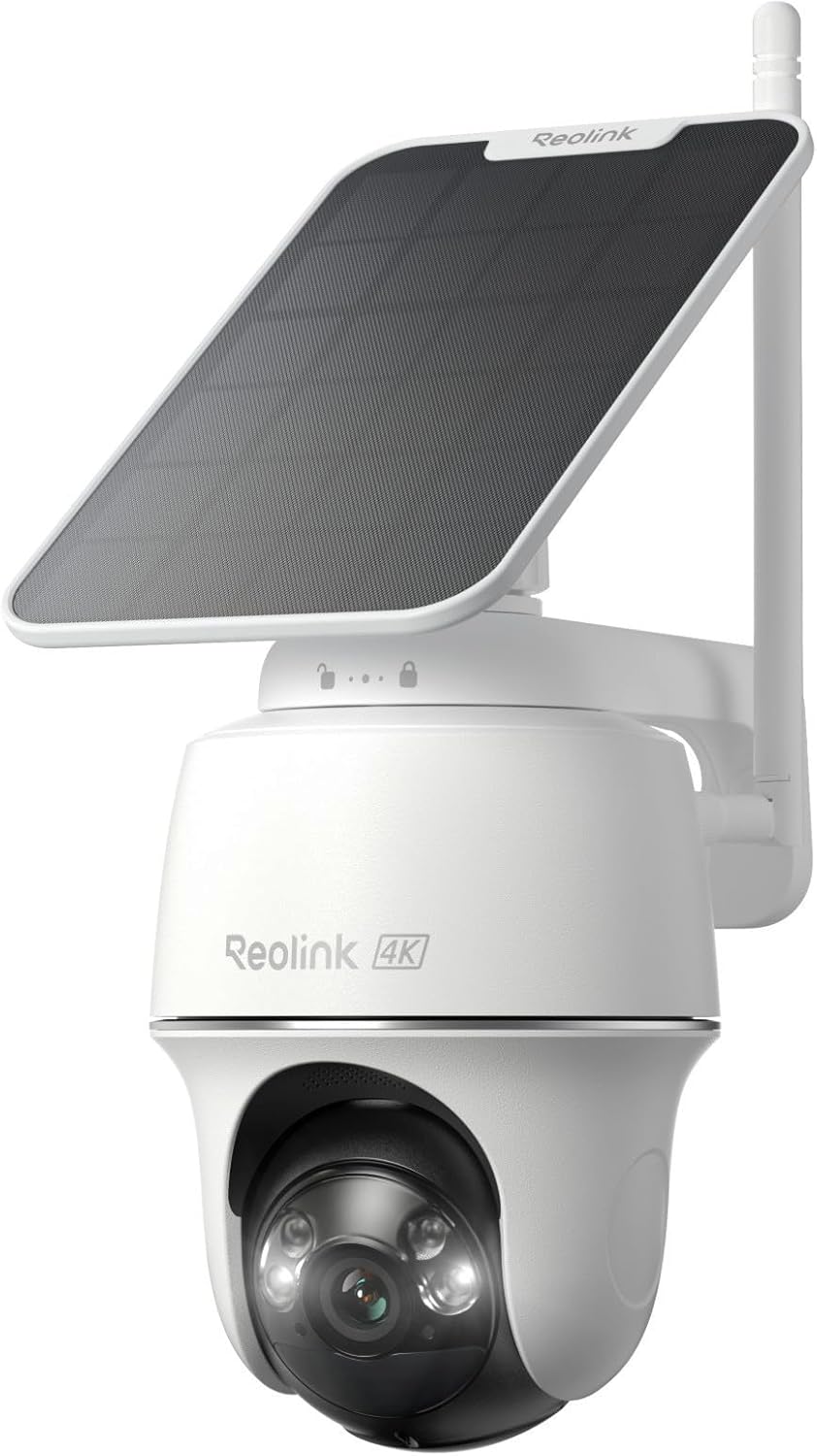 REOLINK Argus PT Ultra 首款 4K 太陽能安全攝影機無線戶外