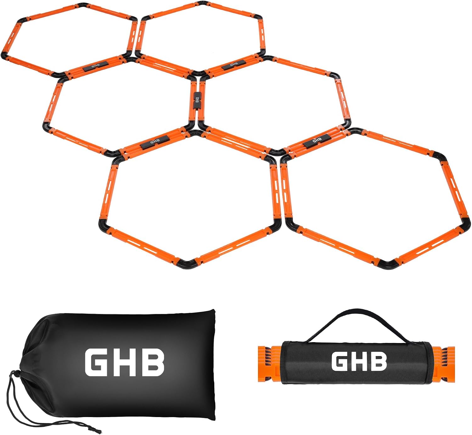 GHB 六角敏捷環速度環帶手提袋 6 件套