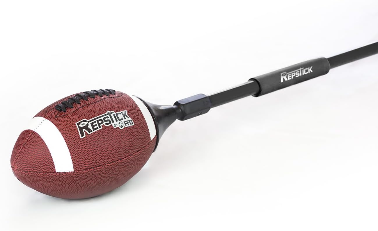 REPSTICK 專為青少年運動員設計的原創足球訓練系統 - 帶有速度握把的球，每次比賽都能完美接球