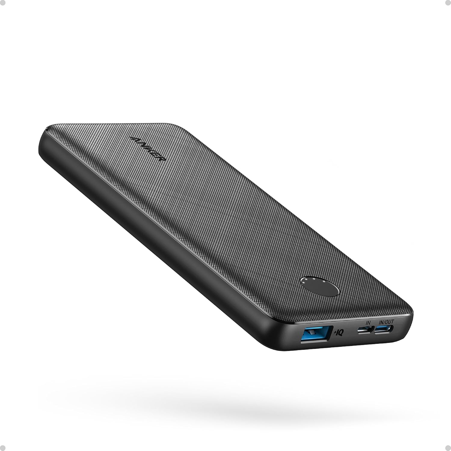 Anker 行動電源、10,000mAh 隨身充電器、PowerIQ USB-C 電池組