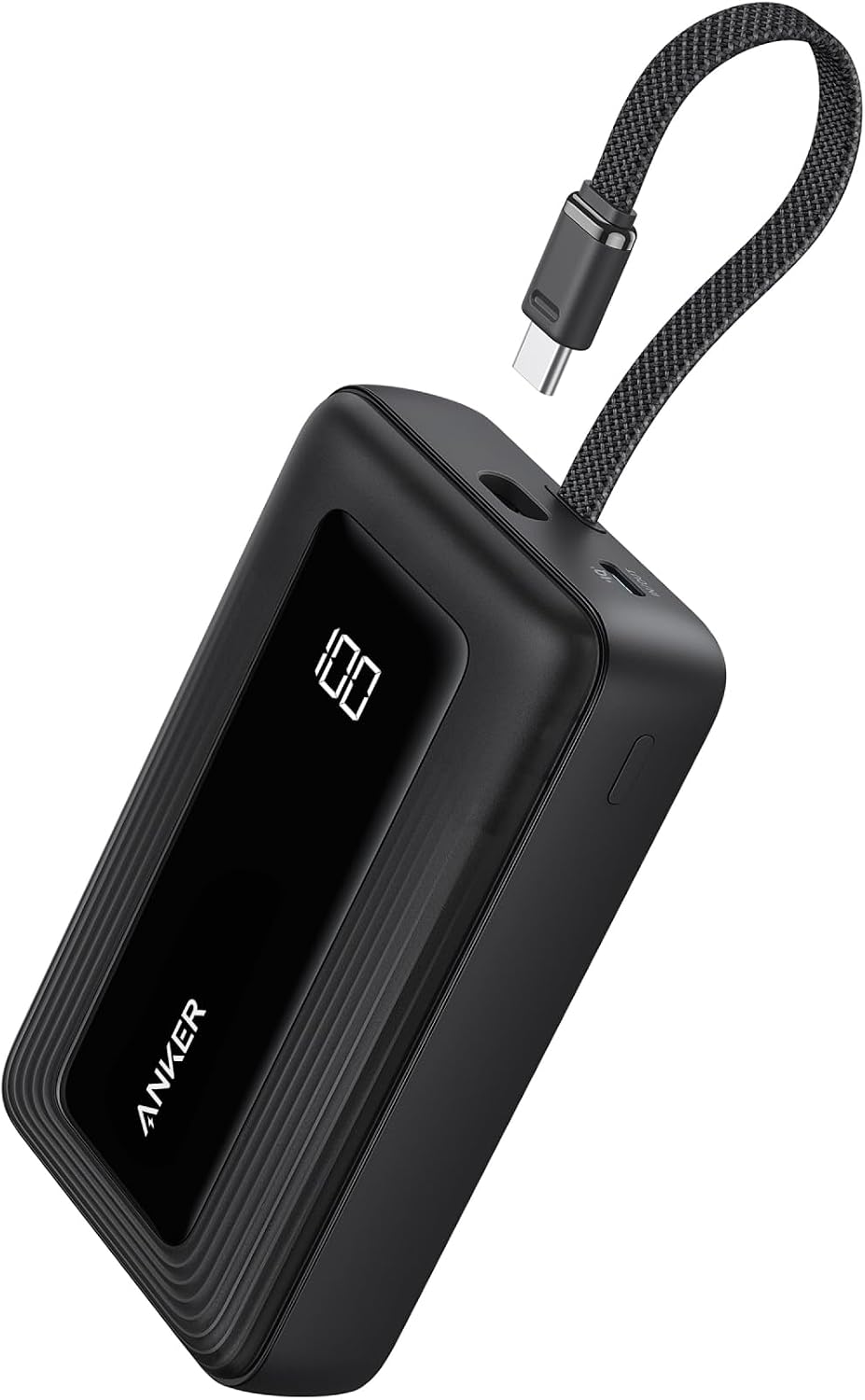 Anker Zolo 行動電源，20,000mAh 30W 便攜式充電器，內建 USB-C