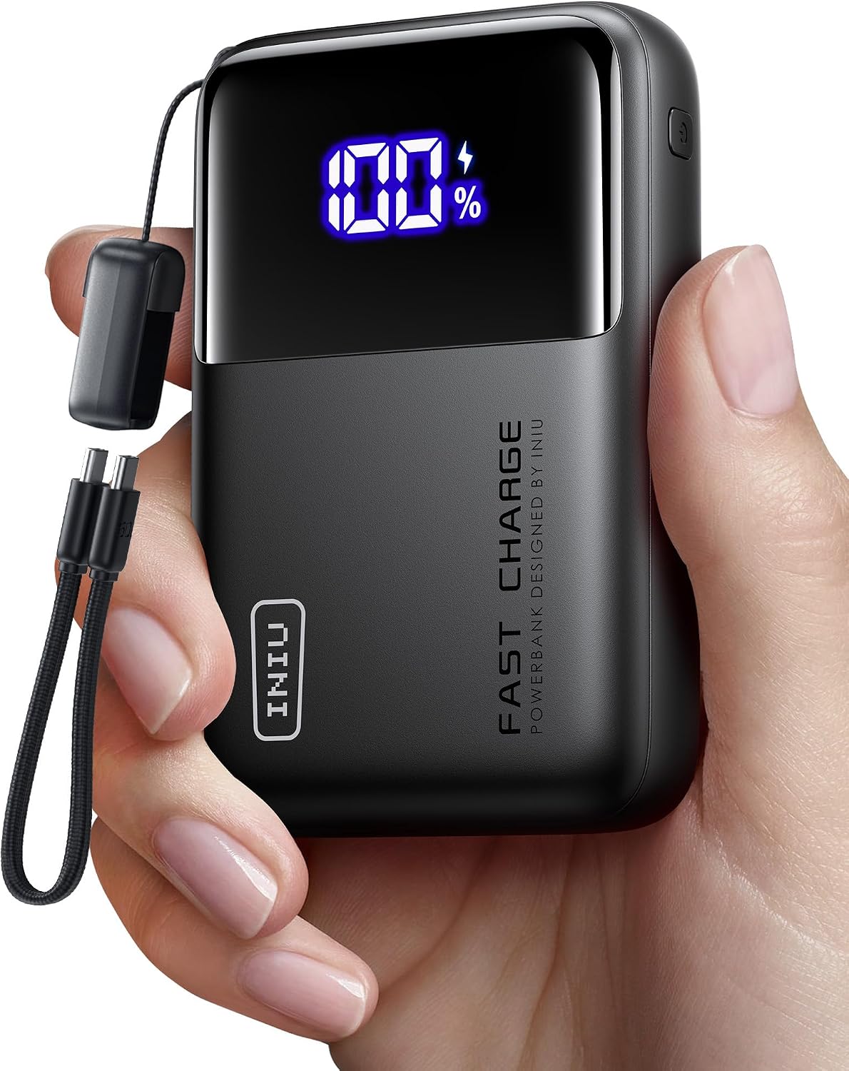 INIU 65 W 快速充電筆記型電腦行動電源，小型 20000 mAh 外接行動電源