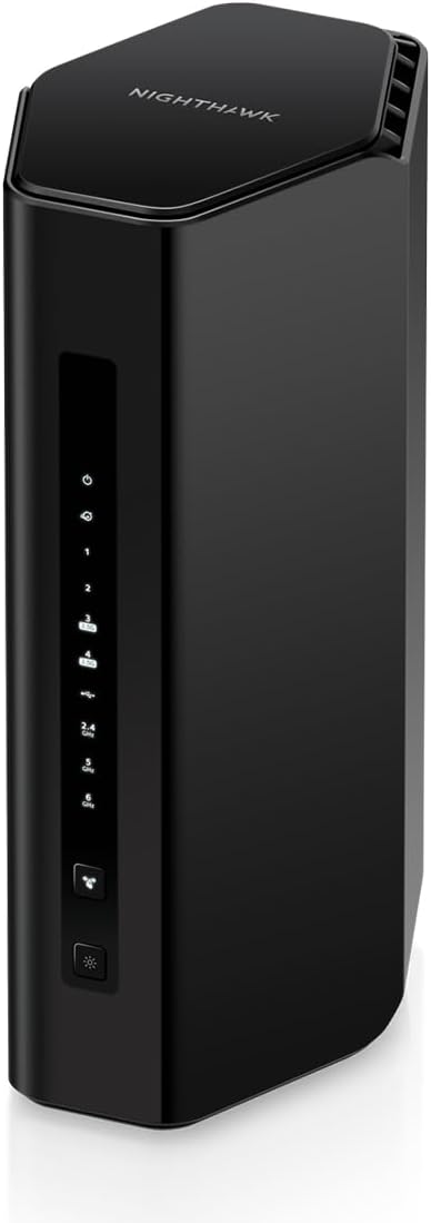 NETGEAR Nighthawk WiFi 7 路由器，最大 2,500 平方英尺，9.3 Gbps
