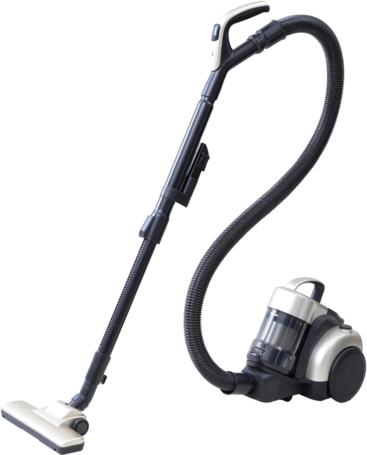 Yamazen ZCB-H200(CG) 吸塵器，旋風吸塵器，罐式吸塵器，有線型，輕型，緊湊型，縫隙吸嘴，毛刷吸嘴，伸縮管型，香檳金