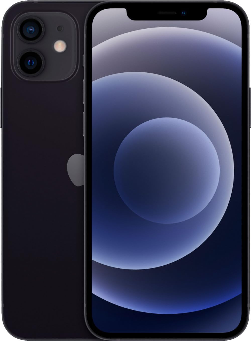 Apple iPhone 12，64GB，黑色 - 無鎖版（續訂）