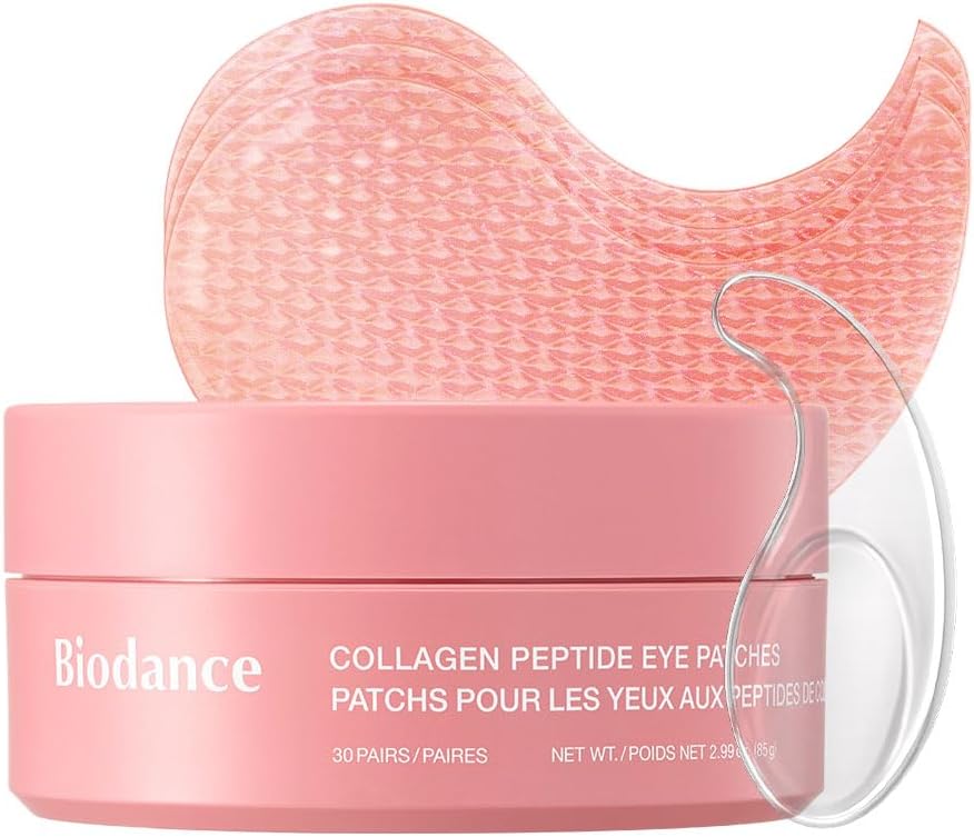 BIODANCE 眼部水凝膠眼貼 - 膠原蛋白勝肽，抗皺和細紋（60 片）